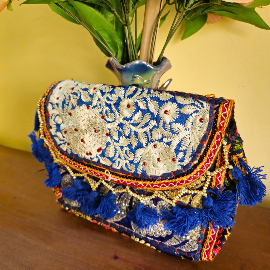 FR Royal Embroidered Clutch