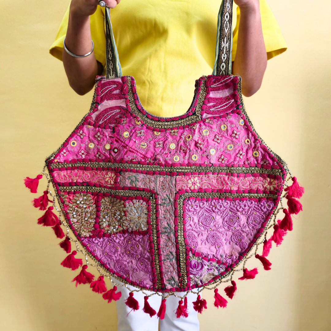 FR Fuchsia Hobo Bag - Image 3