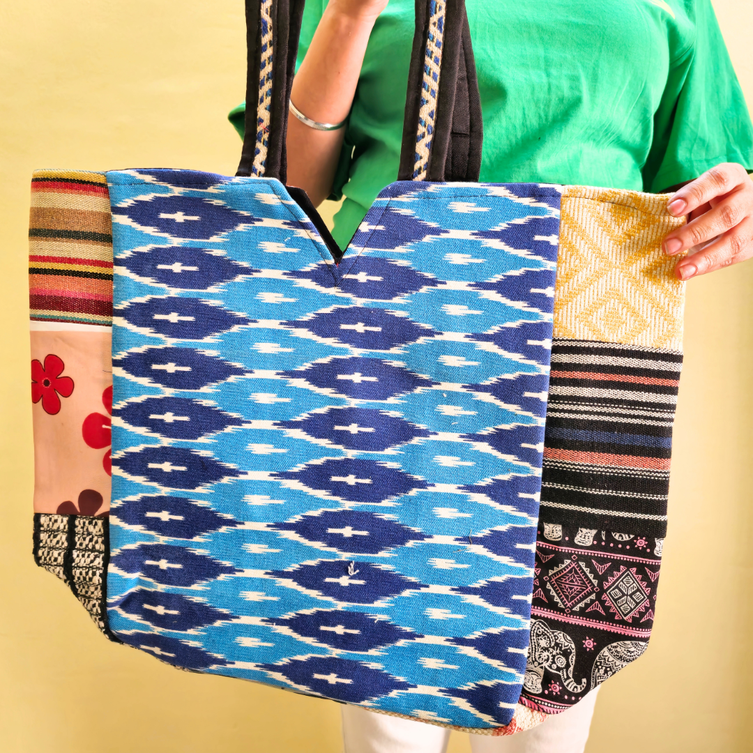 FR Patchwork Tote - Image 4
