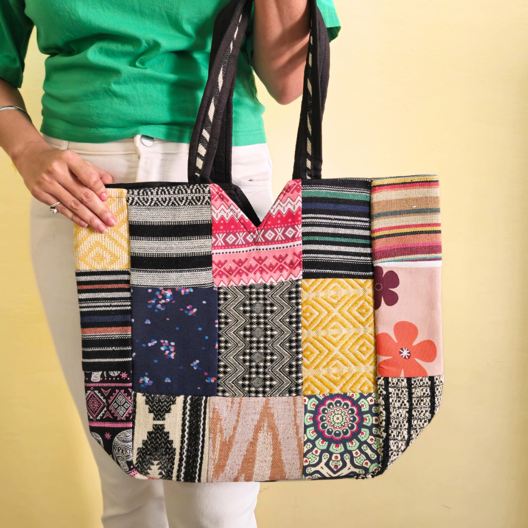 FR Patchwork Tote - Image 3