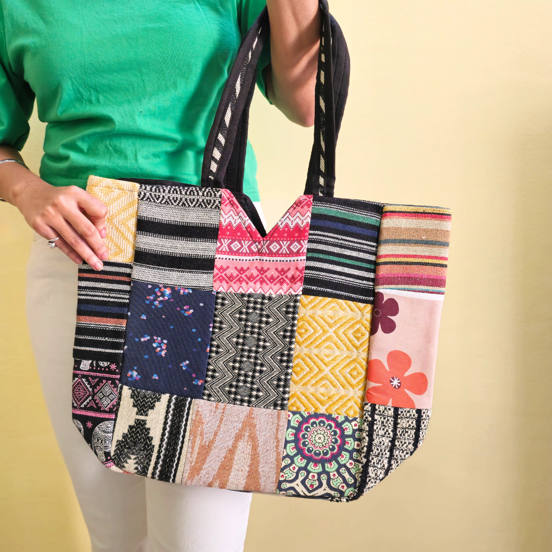 FR Patchwork Tote