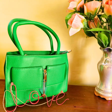 FR Emerald Pocket Satchel