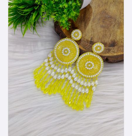 FR Sunshine Pearl Drop Earrings
